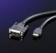 ROLINE 11.04.5522 :: DVI към HDMI кабел, DVI M - HDMI M, 2.0 м