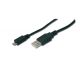 ASSMANN AK-300110-018-S :: USB кабел, type A - micro B, M/M, 1.8 м, екраниран