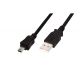 ASSMANN AK-300130-018-S :: USB кабел, type A - mini B (5pin), M/M, 1.8 м