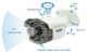 KGUARD HW113FPK :: Auto-tracking охранителна камера, 3.6 мм обектив, 1000 TVL, 30 м IR, за външен монтаж, с контролер