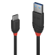 LINDY 36915 :: Kабел USB 3.1 Type A към Type C, M-M, Black Line 0.5m