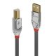 LINDY LNY-36640 :: USB 2.0 Type A to B Cable, Cromo Line, 0.5m