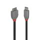 LINDY LNY-36622 :: USB 3.2 Type C to Micro-B Cable, Anthra Line, 2m