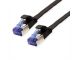 VALUE 21.99.0833 :: Cable FTP Cat.6A (Class EA), extra-flat, black, 3m