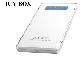 ICYBOX IB-220StU-Wh :: Външна кутия за 2.5" SATA HDD, алуминиева, дисплей + калъф, USB 2.0 интерфейс