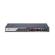 HIKVISION DS-3E0318P-E(C) :: 18-портов 10/100, 16 PoE порта + 2x Gigabit uplink, Unmanaged, 230W, 300m