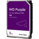 HDD Video Surveillance WD Purple 8TB CMR, 3.5'', 256MB, 5640 RPM, SATA, TBW: 180