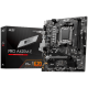 MSI PRO A620M-E, mATX, Socket AM5, Dual Channel DDR5 6800+MHz, 1x PCIe x16 slot, 1x M.2 slot, 1x HDMI, 1x VGA, 2x USB 3.2 Gen 1, 4x USB 2.0, 7.1 HD Audio, Realtek RTL8111H Gigabit LAN, 3Y