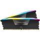 CORSAIR VENGEANCE RGB DDR5 64GB (2x32GB) DDR5 6000 CL30-36-36-76 1.4V Std PMIC Intel XMP Memory- Black