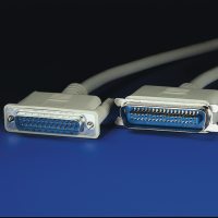 ROLINE 11.01.1090 :: Принтерски кабел, D25M/C36M, 9.0 м, монолитен, 25 проводника