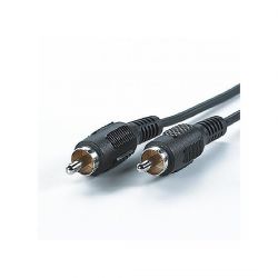 VALUE 11.99.4332 :: RCA кабел за връзка, 2.5 м, RCA M/M, tin-plated