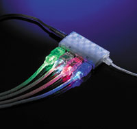 VALUE 11.99.8902 :: USB 2.0 Light кабел, червен цвят, 1.8 м, тип A - B