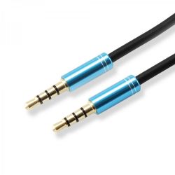 SBOX 3535-1.5BL :: Аудио кабел, 3.5 мм стерео жак M/M, 1.5 м, Син