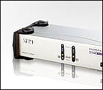ATEN CS1742 :: Dual-View KVMP превключвател, 2x 1, USB