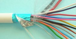 ELAN 027121 :: Alarm Cable, 2x 0.75 + 12x 0.22, 250V, Ø 6.80 mm, Shielded, 100 m