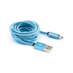 SBOX USB-TYPEC-15BL :: CABLE USB->TYPE C M/M 1, 5M, Blue