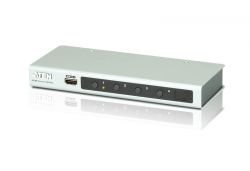 ATEN VS481B :: HDMI Switch, 4x 1, Ultra HD 4K резолюция, RS-232 и IR превключване