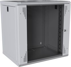MIRSAN MR.WTC12U45.02 :: Сървърен шкаф за мрежово оборудване - 12U, D=450mm, W=565mm, Бял, за стена, Com-Box