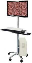 VALUE 17.99.1174 :: Mobile PC Cart, silver