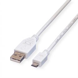 VALUE 11.99.8755 :: USB 2.0 Cable, A - Micro B, M/M, 3.0m