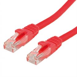 VALUE 21.99.1423 :: UTP Patch кабел Cat.6A (Class EA), червен цвят, 3.0 м