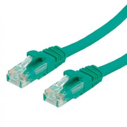 VALUE 21.99.1441 :: UTP Patch кабел Cat.6A (Class EA), зелен цвят, 1.0 м