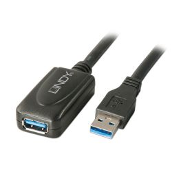 LINDY LNY-43155 :: USB 3.0 Active Extension Cable, 5m