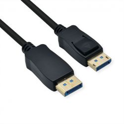 ROLINE 11.04.6000 :: DisplayPort Cable, v2.0, DP-DP, M/M, black, 1 m