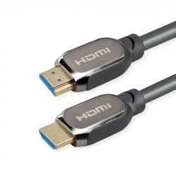 ROLINE 11.04.6011 :: ATC HDMI 8K (7680 x 4320) Ultra HD Cable + Ethernet, M/M, black, 2 m