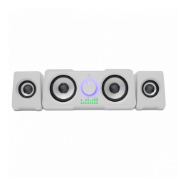 WHITE SHARK GSP-968W :: Speakers MOOD, 2.2 stereo, RGB LED, White