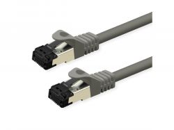 VALUE 21.99.1802 :: Cable S/FTP Patch Cord Cat.8 (Class I), LSOH, grey, 2m