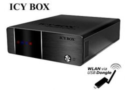 ICYBOX IB-MP3010HW :: HDD and Network Recorder & Player, HDMI, WLAN