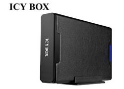 ICYBOX IB-362StUS2-B :: External enclosure for 3.5" SATA HDD, USB 2.0 & eSATA