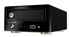 ICYBOX IB-NAS6210 :: Network Mediaserver, NAS for 3.5" SATA HDD, Gigabit LAN, USB, eSATA, DLNA