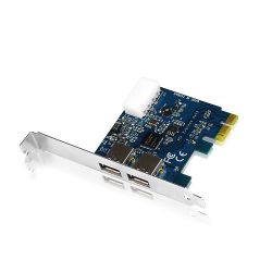 ICYBOX IB-AC604 :: Expansion Card PCI Express to 2 external USB3