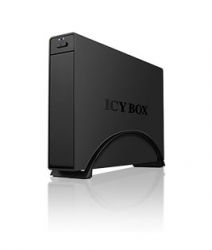 ICYBOX IB-366StUS2-B :: Smart EasySwap aluminium combo-case, for one 3.5" SATA HDD, USB 2.0 & eSATA interface