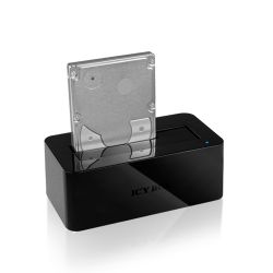 ICYBOX IB-112StUS2-B :: Docking Station for 2.5" & 3.5" SATA HDDs; USB 2.0 & eSATA