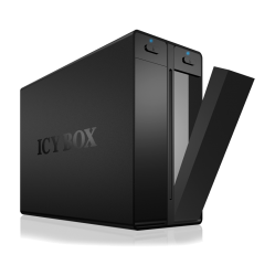 ICYBOX IB-3662U3 :: External dual JBOD enclosure with USB 3.0 for 3.5" SATA HDDs