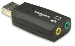 MANHATTAN 150859 :: Hi-Speed USB 3-D Sound Adapter