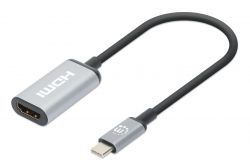 MANHATTAN 153706 :: USB-C M to HDMI F, Adapter, 4K@60Hz