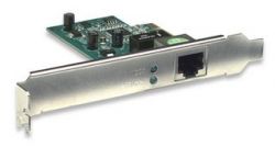 INTELLINET 522533 :: Gigabit PCI Express Network Card, 10/100/1000 Mbps PCI Express Ethernet Card