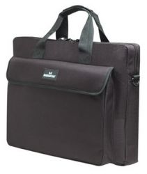 MANHATTAN 438889 :: London Notebook Computer Briefcase, Top Load; Fits Most Widescreens Up To 15.4"