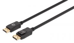 MANHATTAN 355582 :: DisplayPort 1.4 Cable, 8K, 3m, black