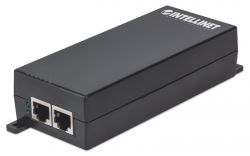 INTELLINET 561518 :: Gigabit High-Power, PoE+ Injector, 1x 30W Port, IEEE 802.3at compliant (PoE+), 100m