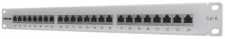 INTELLINET 720014 :: Cat.6, Patch panel, 24-Port, FTP, 1U, gray