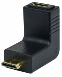 MANHATTAN 353458 :: HDMI Mini C Female to Mini C Male, upward 90° Angle