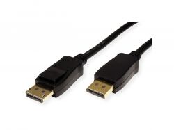 VALUE 11.99.5798 :: DisplayPort Cable, v1.4, DP-DP, M/M, black, 1.5 m