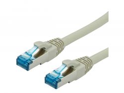 VALUE 21.99.0861 :: S/FTP Patch Cord Cat.6A (Class EA), grey, 1 m