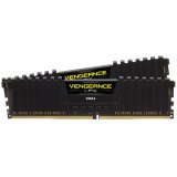 Corsair DDR4, 3600MHz 16GB 2 x 8GB DIMM, Unbuffered, 18-22-22-42, 1R, XMP 2.0 Vengeance LPX Black, 1.35V, EAN:0840006612971