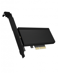 ICYBOX IB-PCI208-HS :: Конвертор 1х M.2 NVMe SSD към PCIe x4 